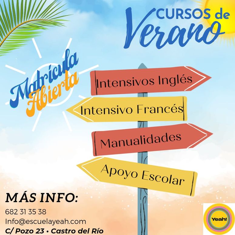 Cursos de verano escuela yeah