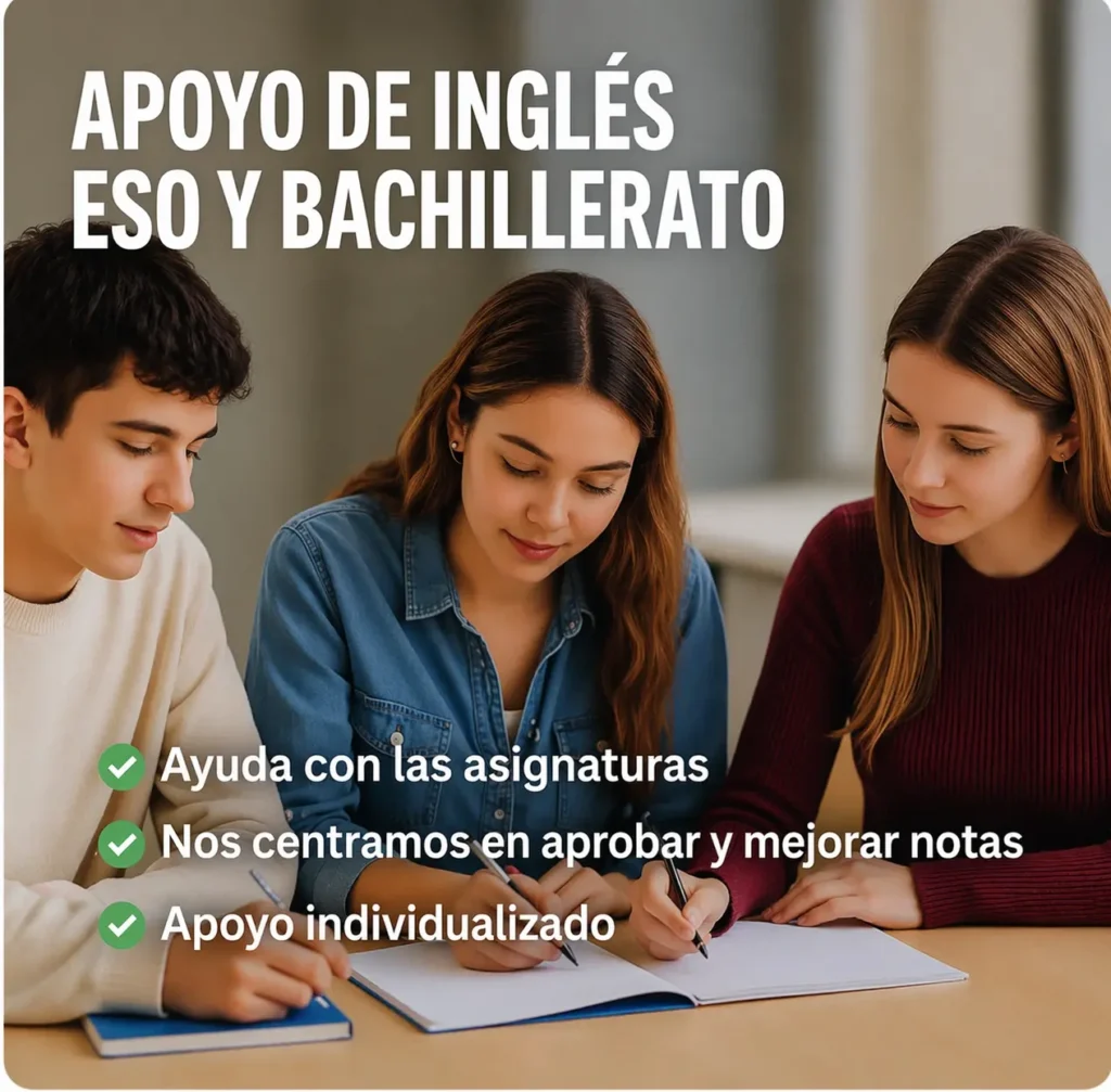 Apoyo ingles ESO Bachillerato
